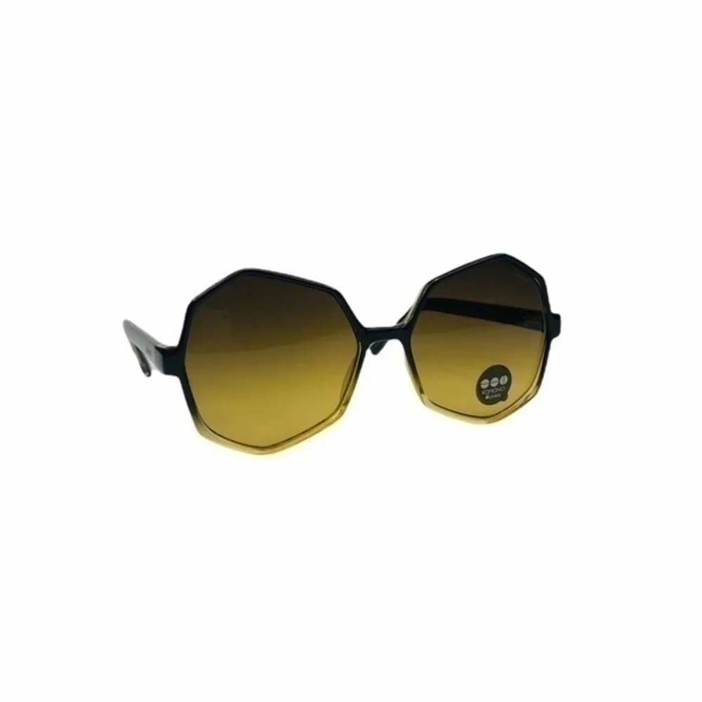 KOMONO - Bonnie Expressionist Sunglasses - NWT geometric black oversized